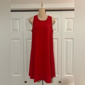 Harlow & Rose Chic Red Sleeveless Mini Dress